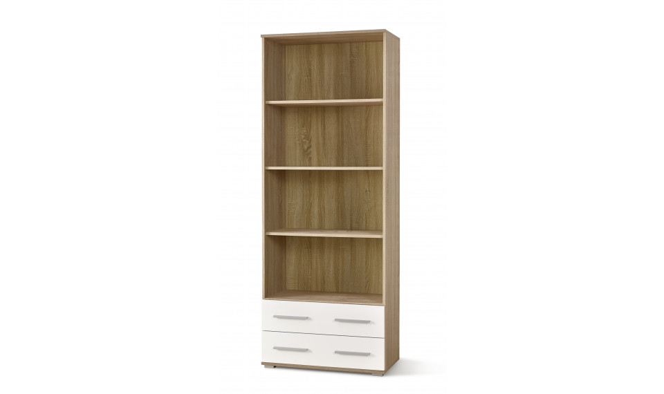 LIMA REG3, color: sonoma oak / white | Bookcases | ZIPhome.ee image 1