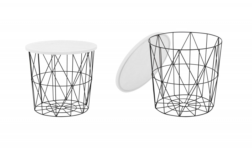 MARIFFA кофейный столик, цвет черный/белый | Кофейные столы | ZIPhome.ee изображение 1