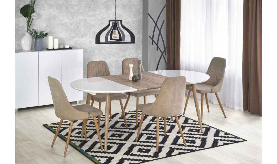 EDWARD раздвижной обеденный стол, цвет дуб санремо | Столы | ZIPhome.ee изображение 1