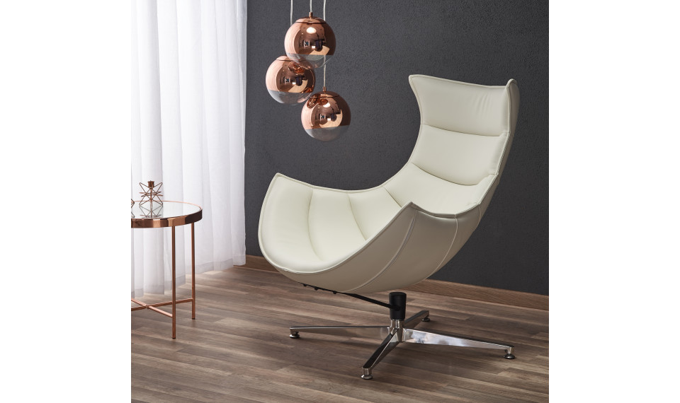 LUXOR leisure chair, color: white | 100% Quality LUXOR leisure chair, color: white | Armchairs | ZIPhome.ee image 1