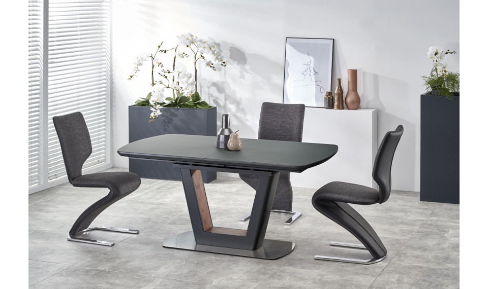 BILOTTI extendable dining table, color anthracite | Pöydät | ZIPhome.ee kuva 1