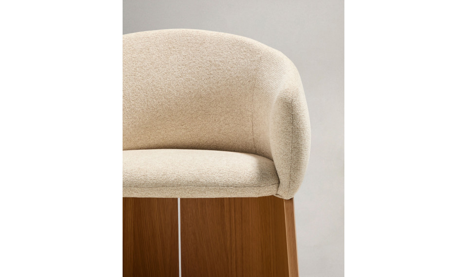 Bosca стул бежевый шенил дуб | Стулья | ZIPhome.ee изображение 2