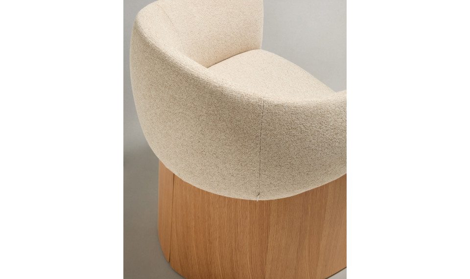 Bosca стул бежевый шенил дуб | Стулья | ZIPhome.ee изображение 5