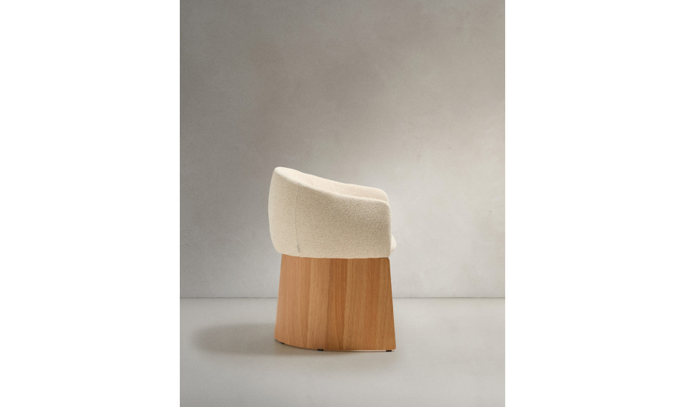 Bosca стул бежевый шенил дуб | Стулья | ZIPhome.ee изображение 4