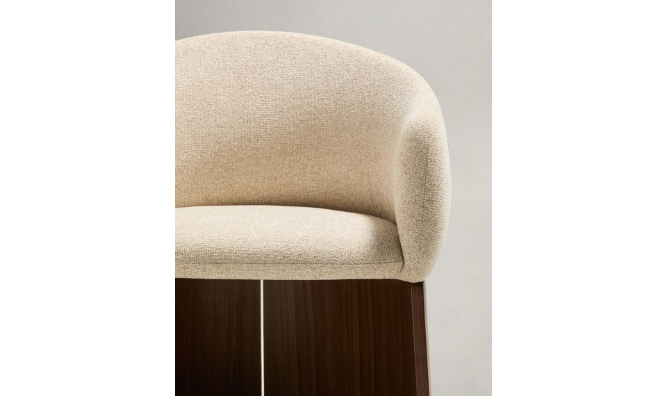 Bosca стул бежевый шенил орех | Стулья | ZIPhome.ee изображение 2