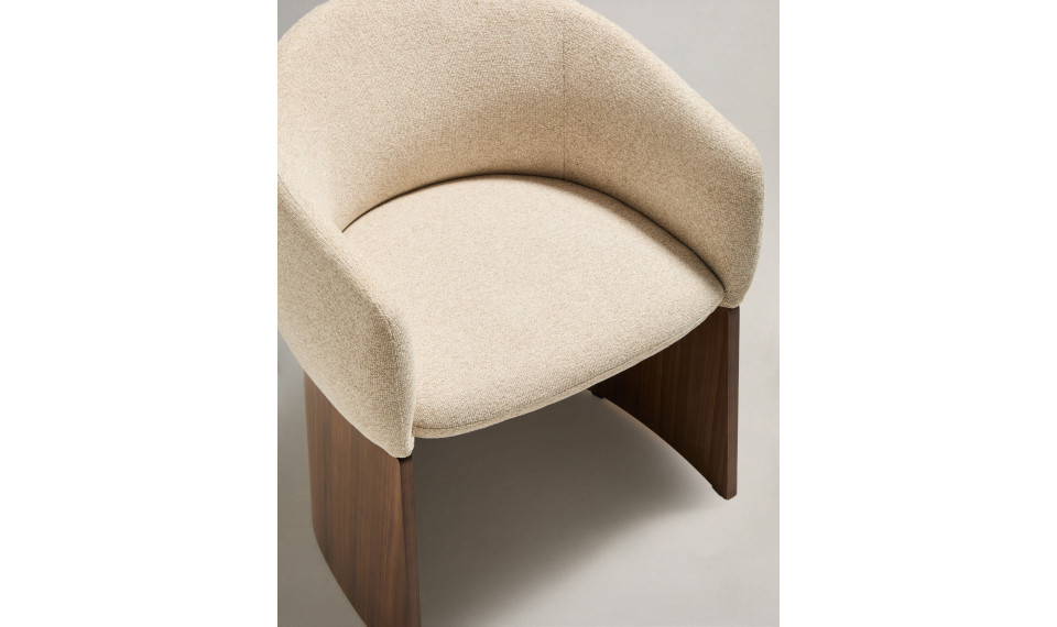 Bosca стул бежевый шенил орех | Стулья | ZIPhome.ee изображение 3