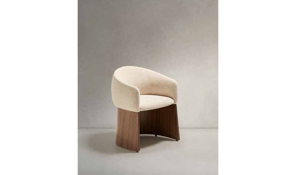 Bosca стул бежевый шенил орех | Стулья | ZIPhome.ee изображение 1