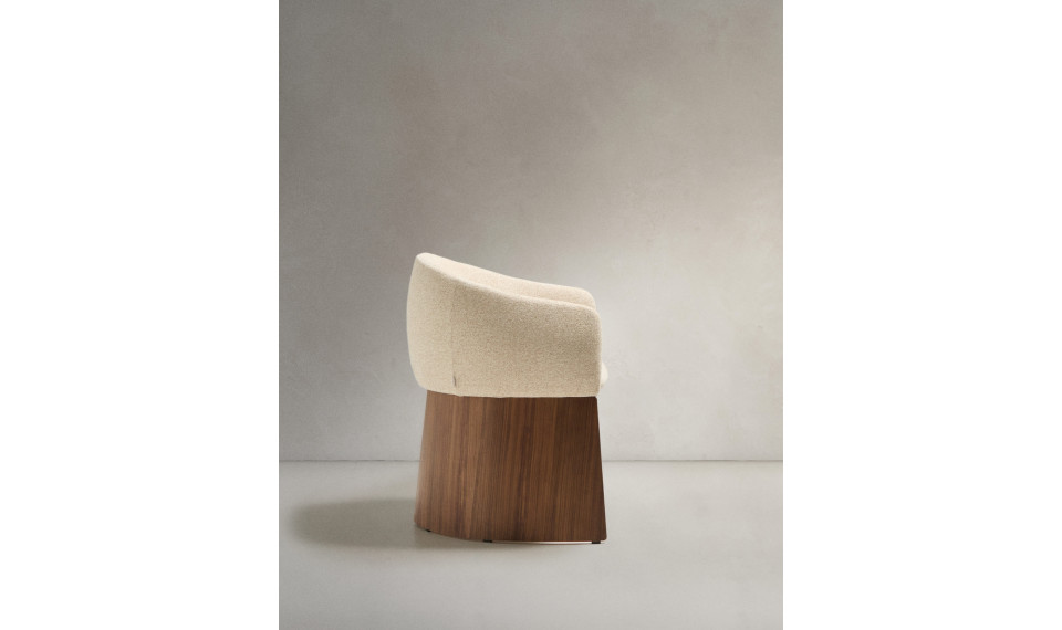 Bosca стул бежевый шенил орех | Стулья | ZIPhome.ee изображение 4