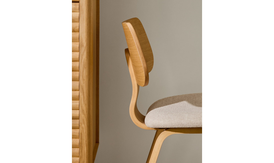 Gena стул дуб бежевый шенил | Стулья | ZIPhome.ee изображение 4