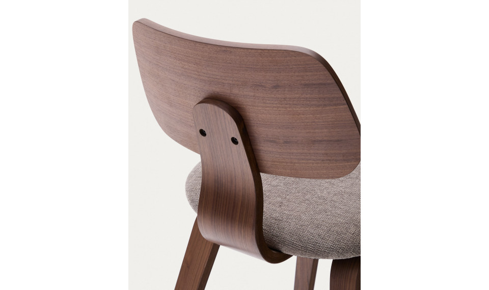 Gena стул орех бежевый шенил | Стулья | ZIPhome.ee изображение 5