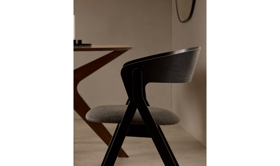 Godia cтул черный и бежевой шениль | Стулья | ZIPhome.ee изображение 2