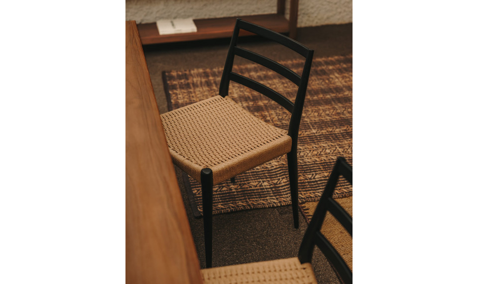 Analy tool täispuidust tammepuust, must | Köök | ZIPhome.ee pilt 2