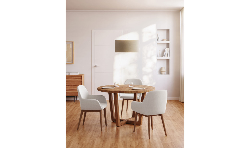 Konna cтул бежевый ножки темные | Стулья и кресла | ZIPhome.ee изображение 3