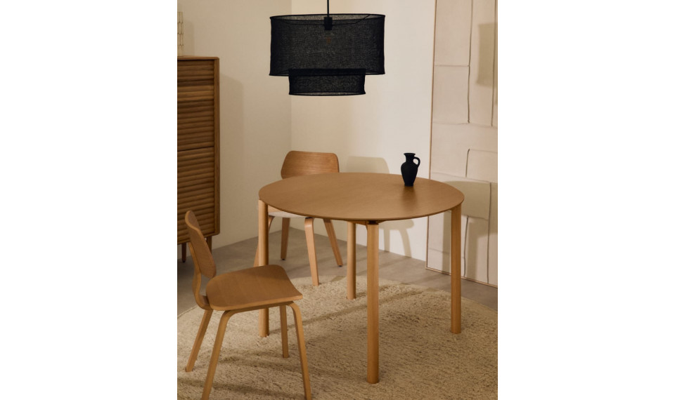 Indara стол круглый натуральный | Столы | ZIPhome.ee изображение 2