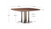 Melvar table 150 walnut | Tables | ZIPhome.ee image 2
