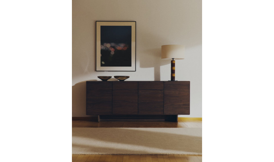 Norlen комод 4 двери 2 ящика орех | Комоды | ZIPhome.ee изображение 2