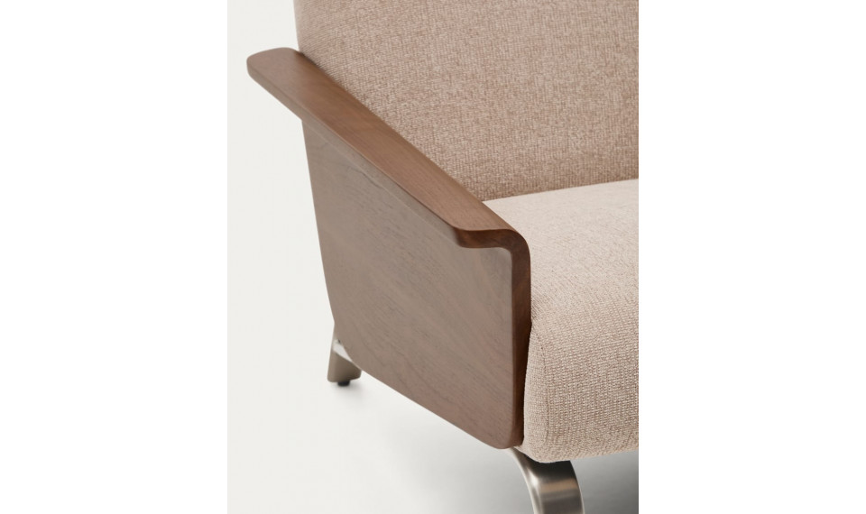 Amsen tugitool helepruun pähkel | Pehme mööbel | ZIPhome.ee image 4