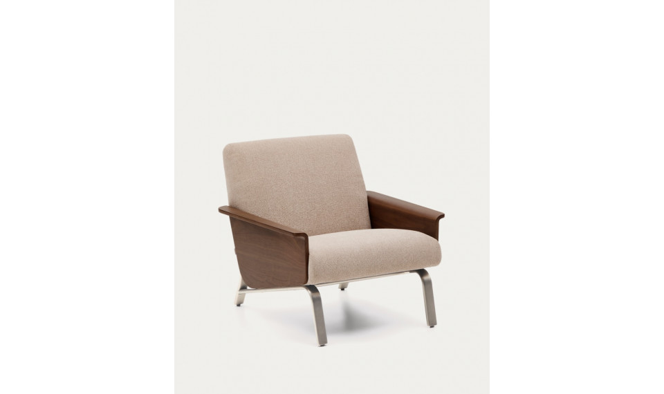 Amsen tugitool helepruun pähkel | Pehme mööbel | ZIPhome.ee image 1