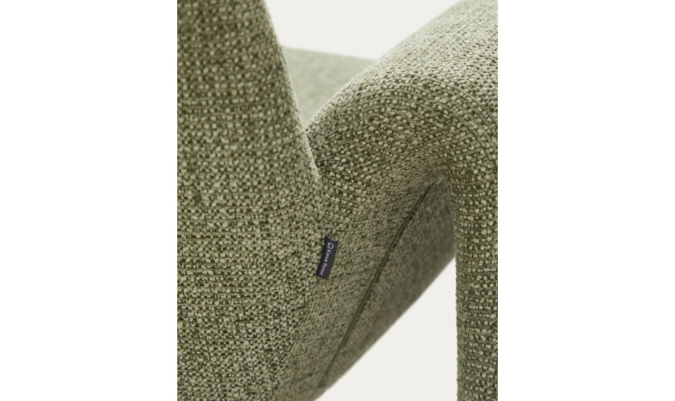 Melvia tugitool rohleine šenill | Pehme mööbel | ZIPhome.ee pilt 5