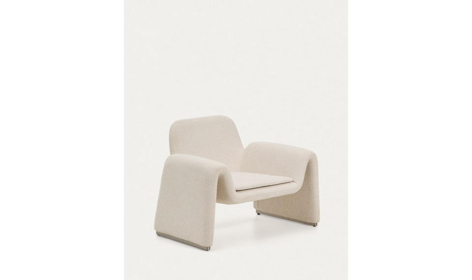 Melvia tugitool beez šenill | Pehme mööbel | ZIPhome.ee pilt 1