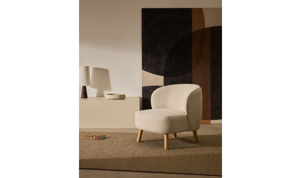 Ulit tugitool beez šenill | Pehme mööbel | ZIPhome.ee image 2