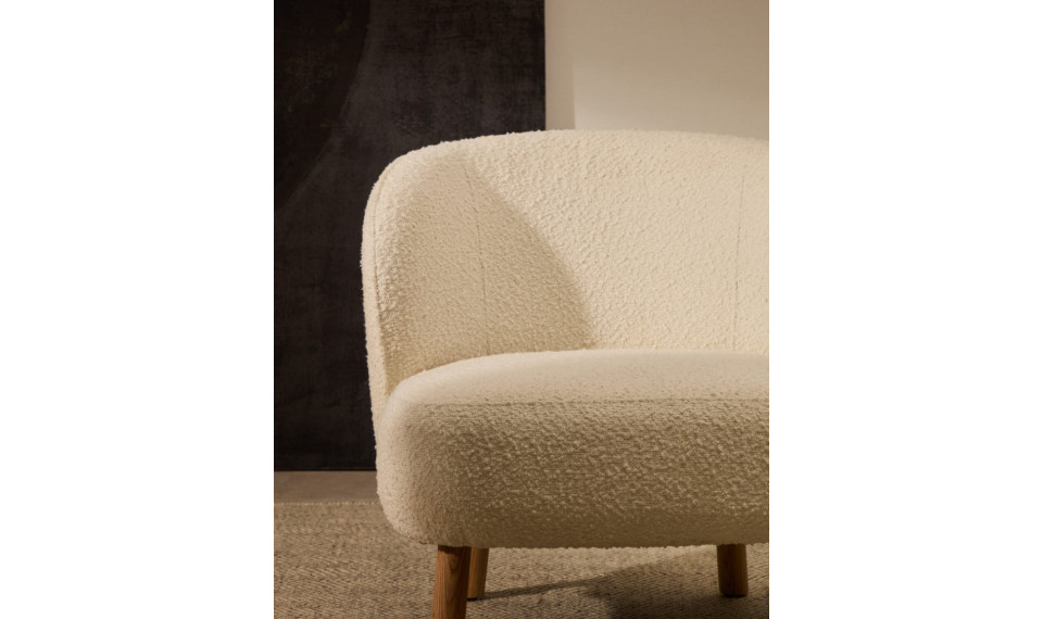 Ulit tugitool valge buklee | Pehme mööbel | ZIPhome.ee pilt 4