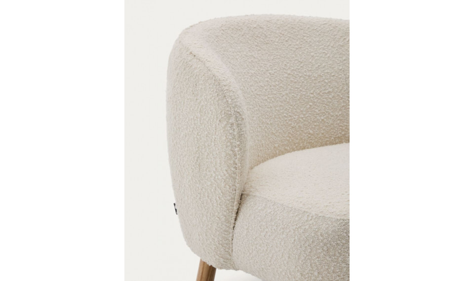 Ulit tugitool valge buklee | Pehme mööbel | ZIPhome.ee pilt 5