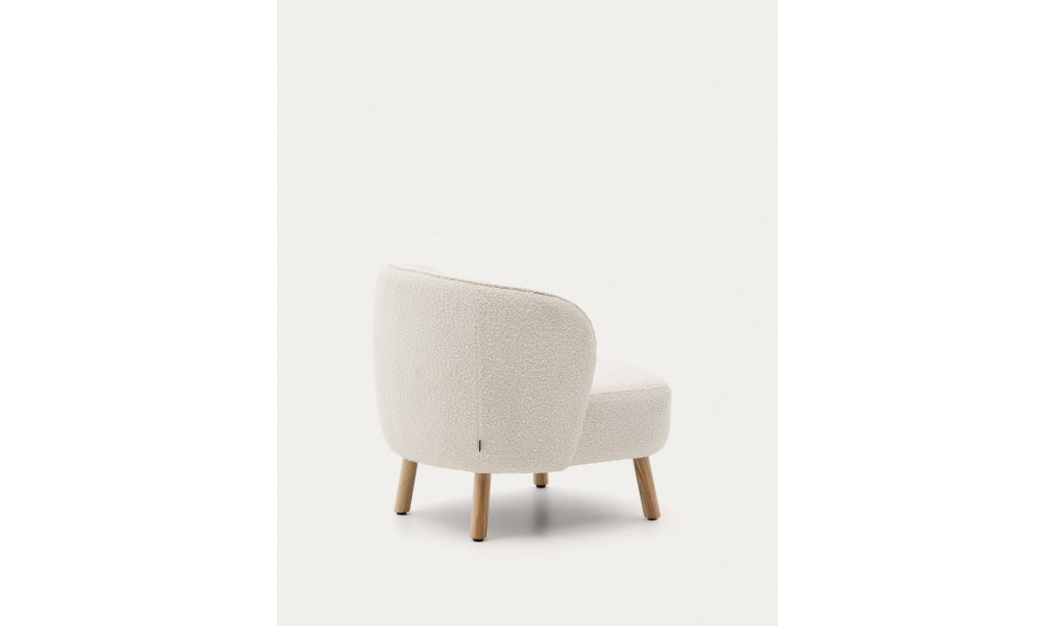 Ulit tugitool valge buklee | Pehme mööbel | ZIPhome.ee pilt 6