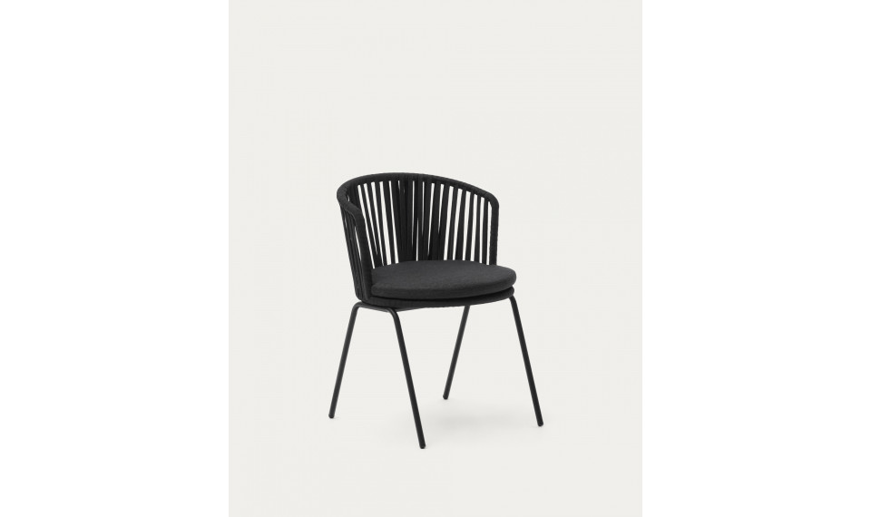 Saconca  outdoor chair black | Outdoor tables and chairs | ZIPhome.ee image 1
