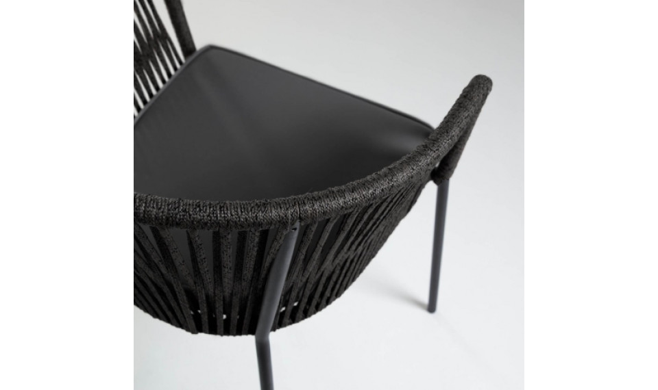 Yanet outdoor chair Balck | Outdoor tables and chairs | ZIPhome.ee image 2