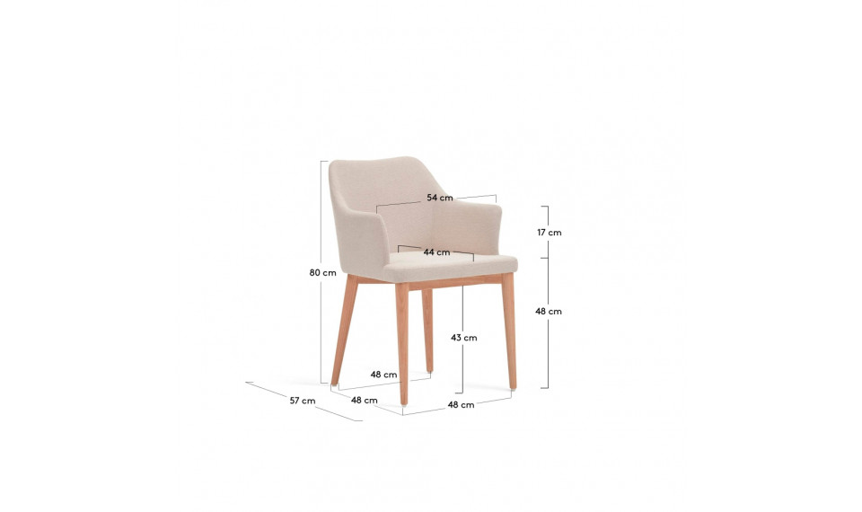 Croft  стул Beige | Стулья | ZIPhome.ee изображение 5