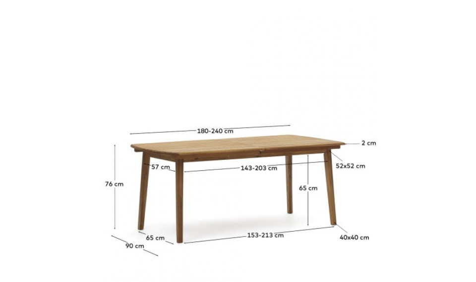 Thianna стол | Столы | ZIPhome.ee изображение 5