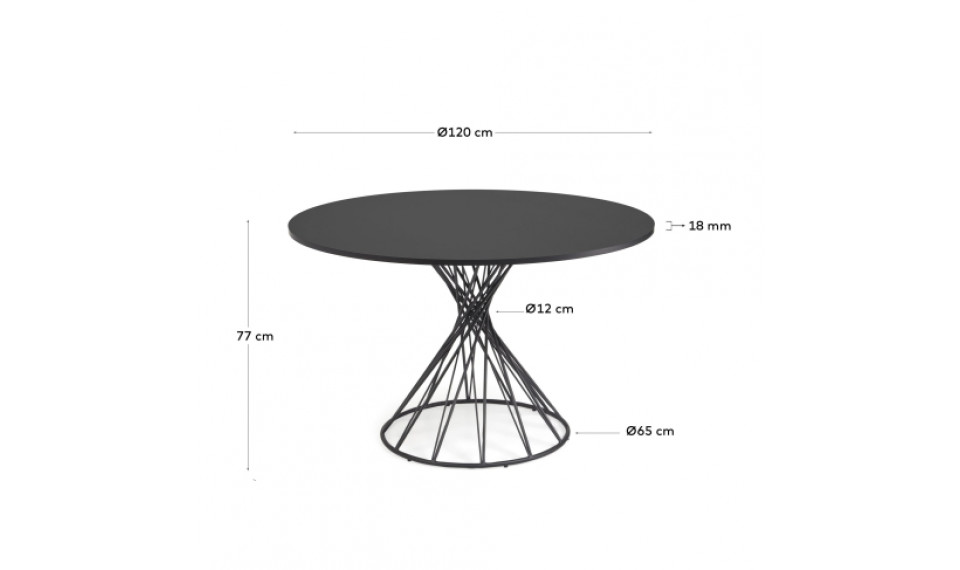 Niut table  Black | Tables | ZIPhome.ee image 2