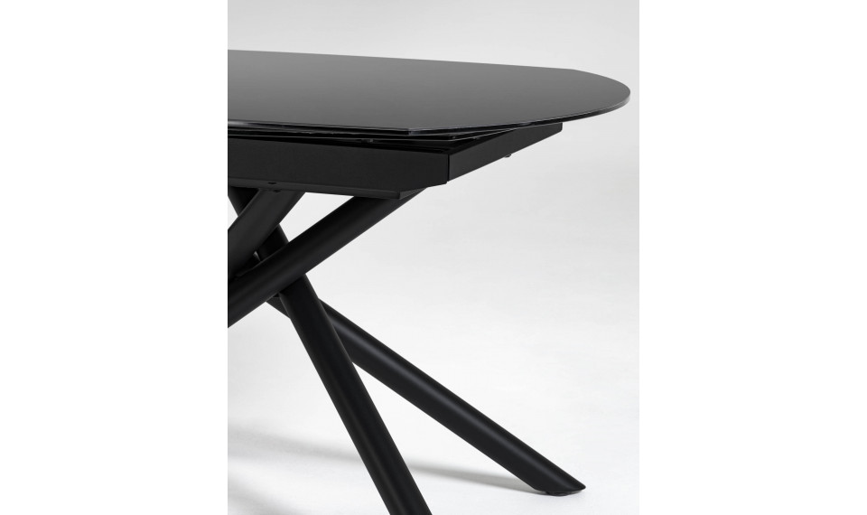 Yodalia glass table Black | Tables | ZIPhome.ee image 2