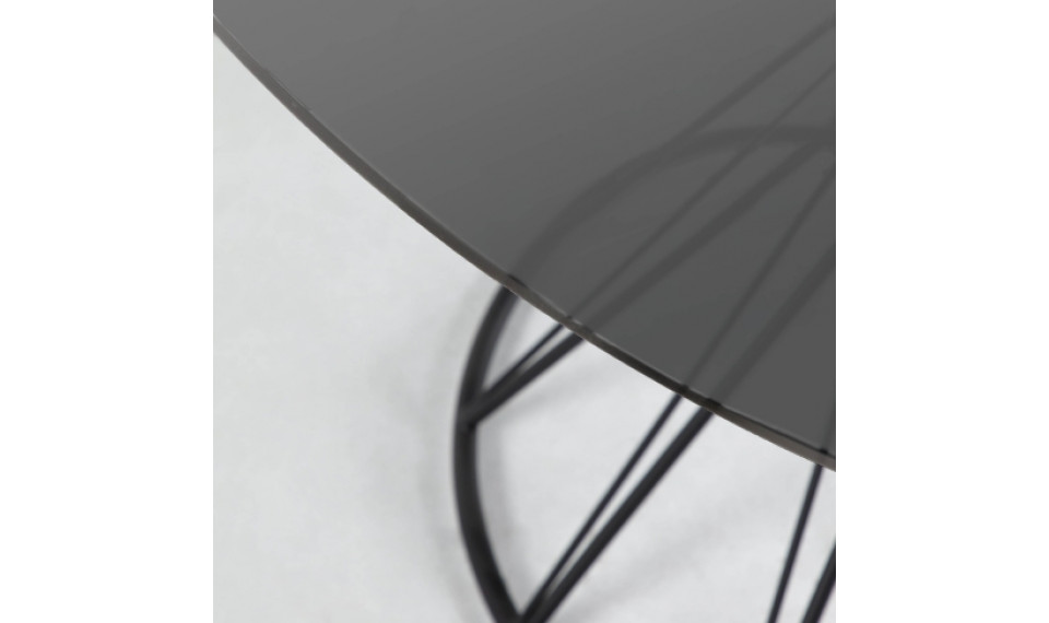 Niut glass table Black | Tables | ZIPhome.ee image 4