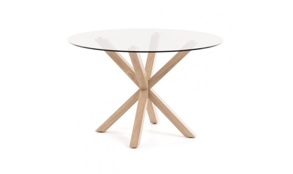 Full Argo glass table NAtural | Tables | ZIPhome.ee image 1