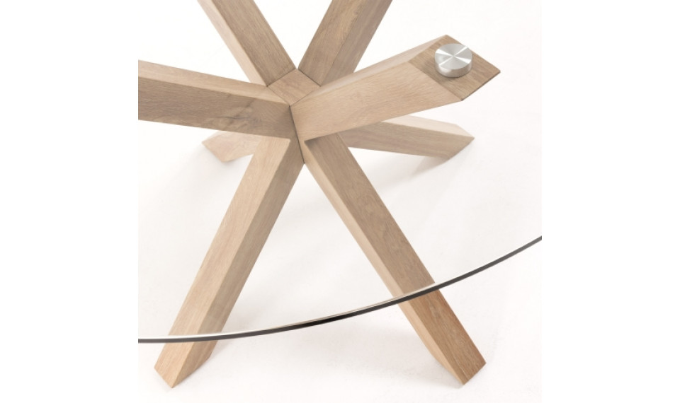 Full Argo glass table NAtural | Tables | ZIPhome.ee image 3