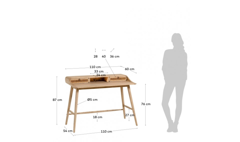 Nalu письменный стол | Письменные столы | ZIPhome.ee изображение 5