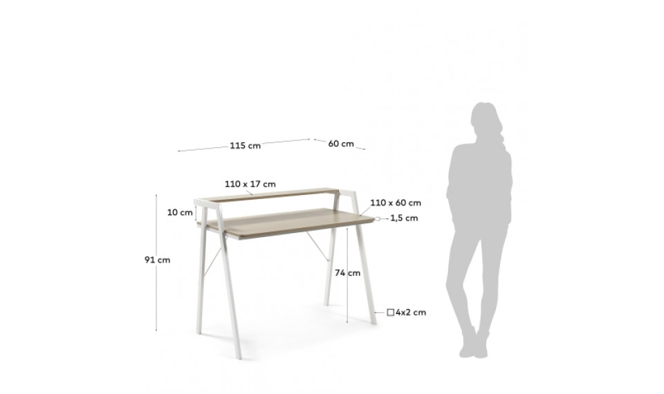 Aarhus письменный стол | Письменные столы | ZIPhome.ee изображение 3