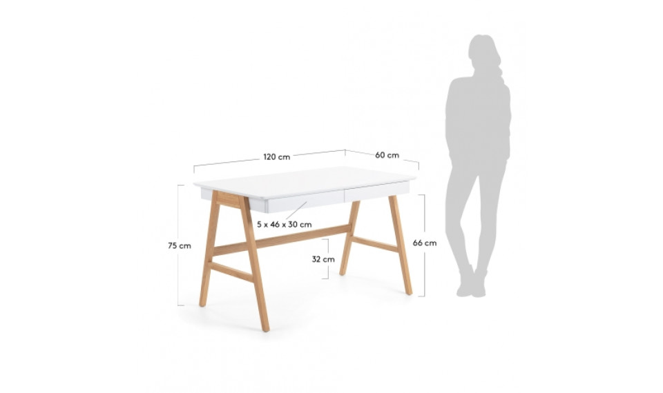 Dyana письменный стол | Письменные столы | ZIPhome.ee изображение 3