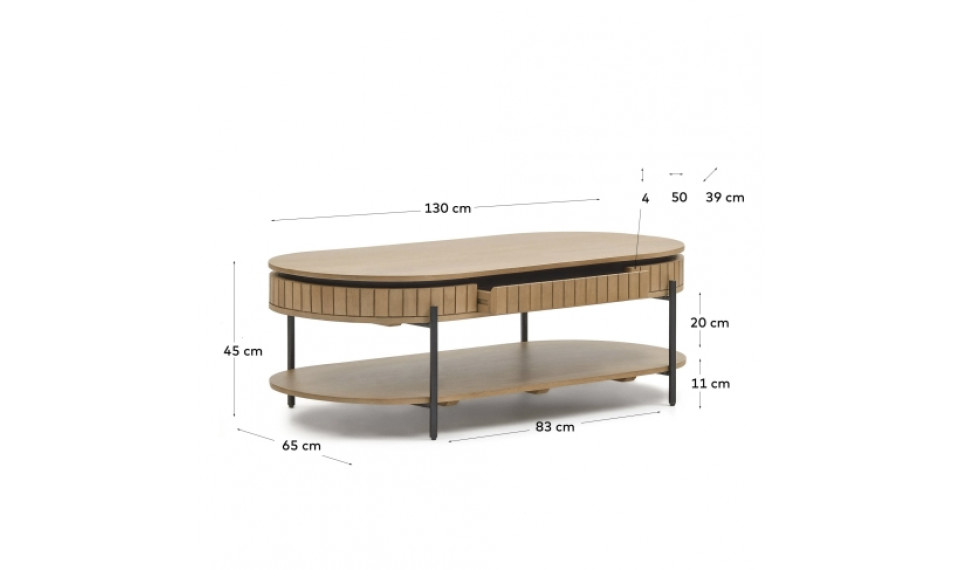Licia 130 coffee table | 100% laatu Licia 130 coffee table | Kahvipöydät | ZIPhome.ee kuva 4