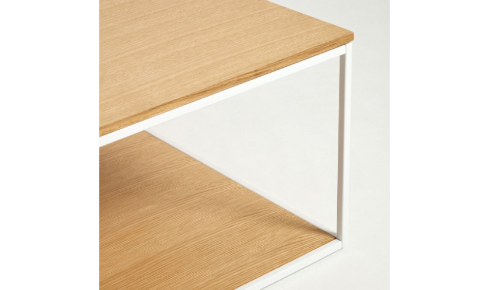 Yoana coffee table Natural/white | Сoffee tables | ZIPhome.ee image 3