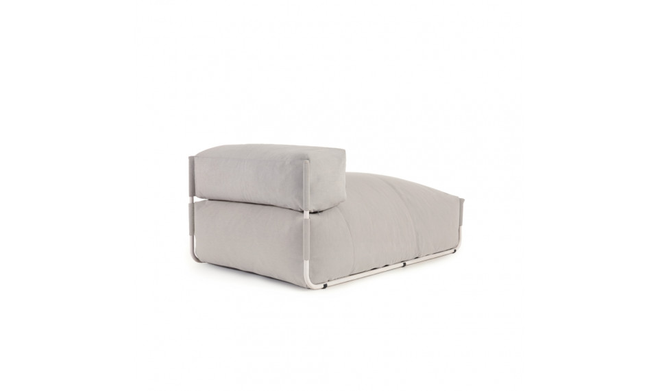 Square chaislong Light grey | Aiadiivanid ja tugitoolid | ZIPhome.ee pilt 4