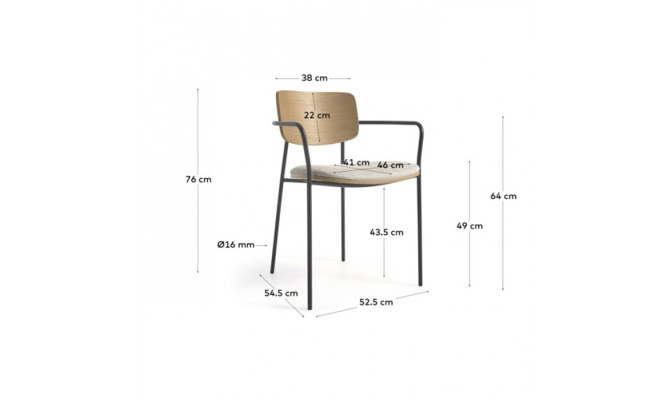 Maureen стул орех | Стулья и кресла | ZIPhome.ee изображение 2