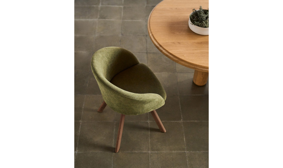 Marvin стул орех зеленый | Стулья и кресла | ZIPhome.ee изображение 3