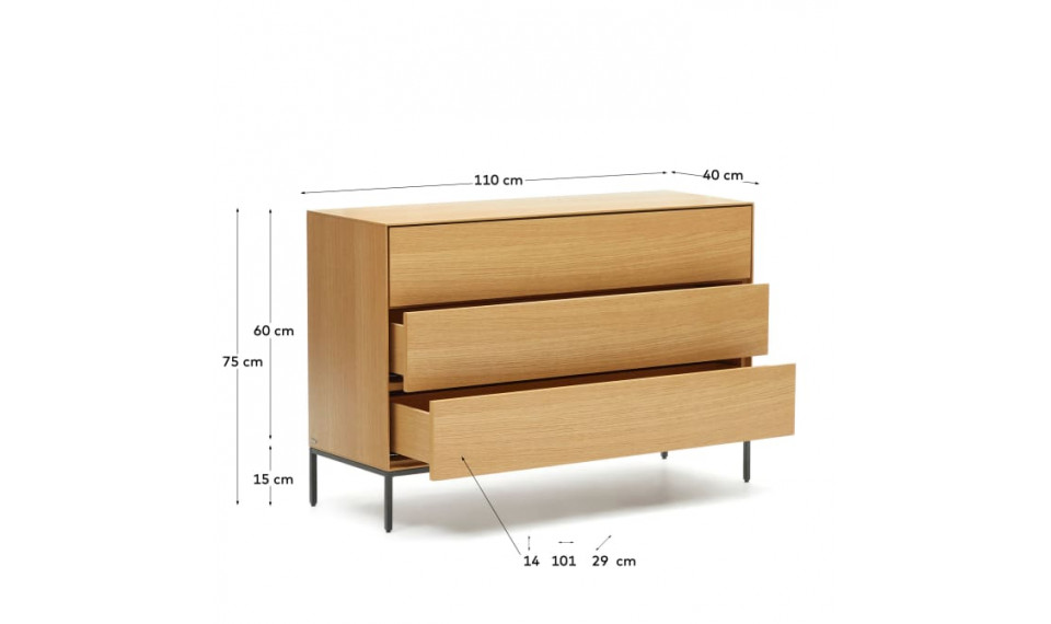 Vedrana kummut 3 sahtliga tamm | Magamistuba | ZIPhome.ee изображение 6