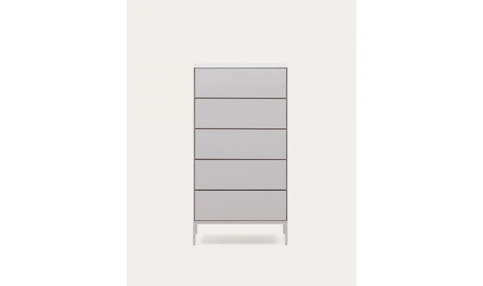 Vedrana 5 drawers chest white | Makuuhuone | ZIPhome.ee kuva 1