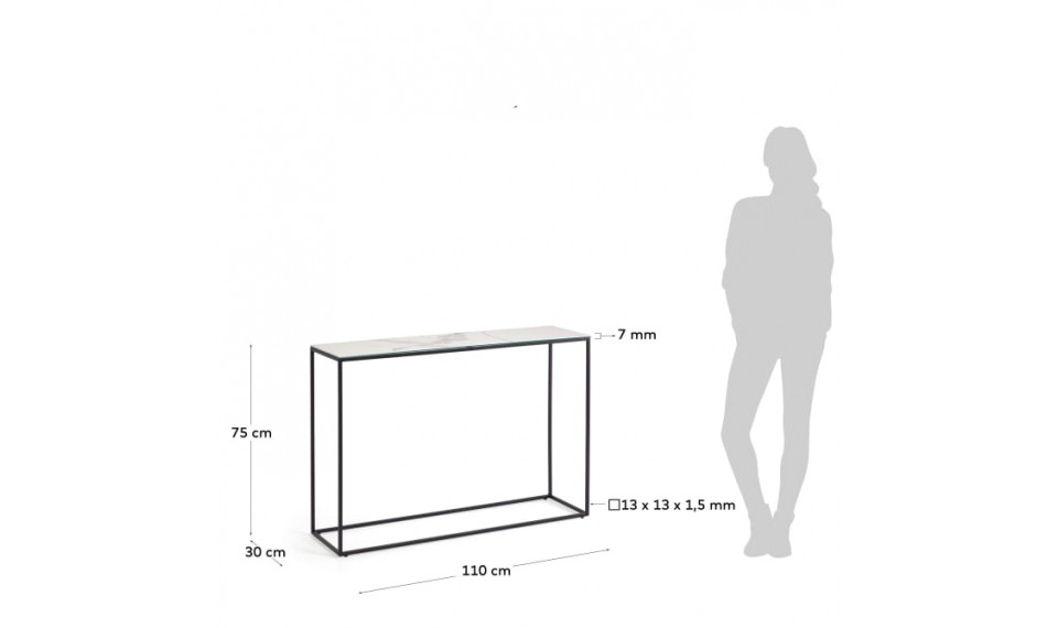 Rewena консоль белый керамика | Столы | ZIPhome.ee изображение 5