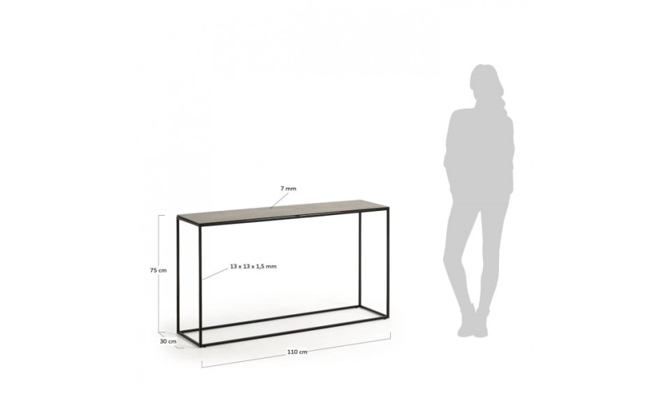 Rewena консоль коричневый керамика | Столы | ZIPhome.ee изображение 6