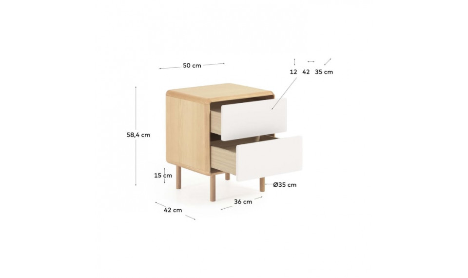 Aniellle тумбочка | Прикроватные тумбочки | ZIPhome.ee изображение 6